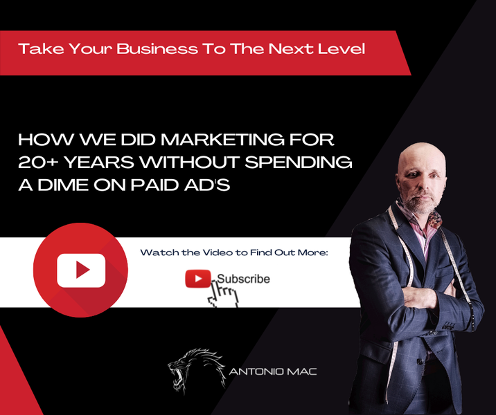 HOW WE DID MARKETING FOR 20+ YEARS WITHOUT SPENDING A DIME ON PAID AD'S